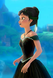 Anna Black Dress Disney Princess Frozen Frozen Disney Movie All Disney Characters
