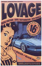 Lovage Patton Mike Patton Concert Posters