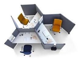 Sound Absorbing Workstation Screen Link Office Furniture Design Office Space Design Office Dividers