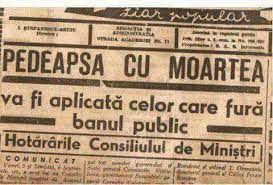 Pedeapsa cu moartea in romania. Lege In Romania Anul 1942 Pedeapsa Cu Moartea Va Fi AplicatÄ Celor Care FurÄ Banul Publicce Parere Aveti Dragi Romani Euzicasa