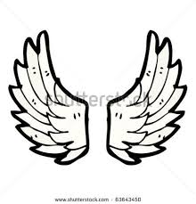 See more ideas about angel wings drawing, wings drawing, drawings. Angel Wings Drawing Stock Vector 63643450 Shutterstock Wings Drawing Angel Wings Drawing Wings