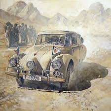 Gallery Of Artist Yuriy Shevchuk 1947 Tatra 87 Hanzelka Zikmund Across Africa Kassala Sudan Africa Gallery Artist