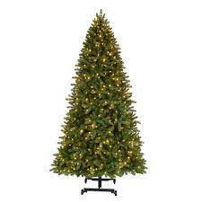 Tis Your Season 7 Ft To 9 Ft Pre Lit Led Virginia Pine Grow Stow Artificial Christmas Tree