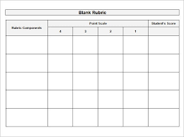 Import a new rubric from excel elearning resources. Rubric Template 47 Free Word Excel Pdf Format Free Premium Templates