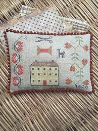 Their patterns are 100 percent completely free. Stacy Nash Primitives Cross Stitch The House That Stitching Built Pinkeep Cross Stitch