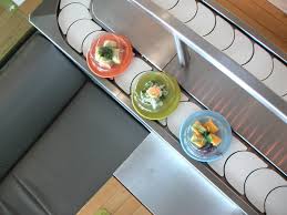Kaiten Sushi Conveyor Belt Food Stand Food Stands Conveyor Belt Sushi Sushi Belt
