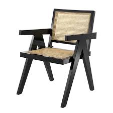 Eichholtz Adagio Dining Chair Wayfair In 2020 Cane Dining Chairs Black Dining Chairs Rattan Dining Chairs