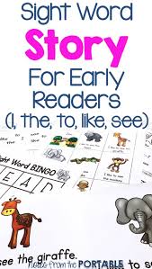 Love This Simple Sight Word Story My Kids Loved Being Able To Read This Story Plenty Of Sight Word Practic Preschool Reading Sight Word Stories Sight Words