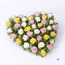 Well you're in luck, because here they come. Mixed Rose Heart Pink Yellow And Cream Buy Online Or Call 01306 883511