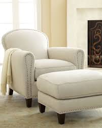 Make Your Bed Fabulous Linda Linen Chair Ottoman Thestylecure Com Chair And Ottoman Linen Chair Home