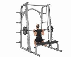 Smith machine lunges with step. Smith Machine Bulgarian Split Squat Sweat