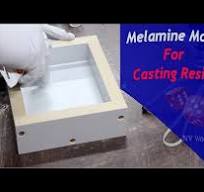 Make Melamine Molds For Resin Casting - NV Woodwerks - YouTube