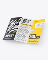 750 Best Tri Fold Brochure Mockup Templates Free Premium