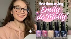 These Took Me by SURPRISE 👀 Trying Emily de Molly for the First Time! ✨  Mini Haul Swatch + Review