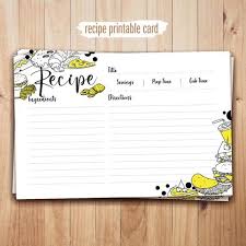 Recipe Cards Printable 4x6 Recipe Cards Recipe Templates Thanksgiving Recipes Recipe Binder Recipe Car Printable Recipe Cards Recipe Cards Recipe Template