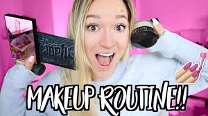 everyday makeup routine vlogmas day