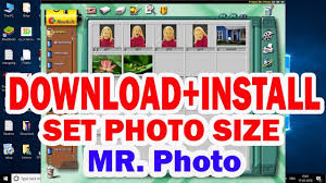 How To Download Mr Photo And Install In Pc Also Make Photo Size Photo In Mr Photo Youtube
