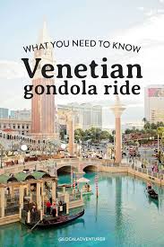 Indoor & Outdoor Gondola Rides | The Venetian® Las Vegas