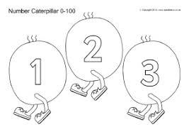 printable number tracks for early years and key stage one sparklebox