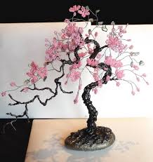 Bonsai Tree Bonsai Souvenir Beaded Tree Bonsai Sakura Tree Gemstone Tree Tree Of Life Magic Tree Tree Souvenir Home Decor Wire Tree Sakura Tree Wire Tree Bonsai Tree