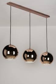 Hanglamp 72092 Modern Retro Glas Koper Eettafel Verlichting Verlichting Moderne Woning Hanglamp