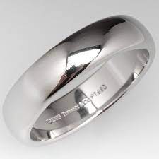Tiffany Co Classic Mens Wedding Band Ring 6mm Platinum Size 11 5 Rings Mens Wedding Bands Mens Wedding Bands Platinum Wedding Ring Bands
