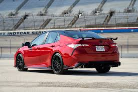 Though the toyota camry has a compliant ride and proficient handling, it trails in performance behind the sportier and turbocharged rivals such as the acclaimed. Toyota Camry Leads Midsize Sedan Segment While Revving It Up With First Ever Trd Model Toyota Usa Newsroom