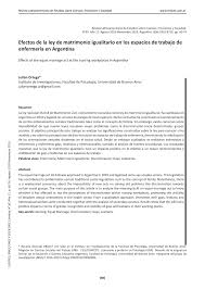 Jun 03, 2021 · piñera dará urgencia a un proyecto de ley de matrimonio igualitario en chile. Pdf Efectos De La Ley De Matrimonio Igualitario En Los Espacios De Trabajo De Enfermeria En Argentina