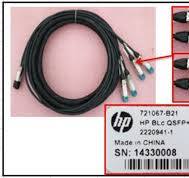 HPE 746971-001 40G QSFP+ 4x10G 5M Direct Attach Copper Splitter Cable