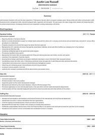 Job profile of the candidate includes clerical task and assistance to the managers. Administrative Assistant Resume Samples And Templates Visualcv
