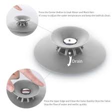 You'll know it's broken if your sink cannot hold water without leaking. 2pc Shower Drain Strainers Hair Catchers Rubber Sink Plug Cover Bathtub Stopper Silicone Floor Filter Creative Kitchen Bathroom Hair Stoppers Catchers Aliexpress