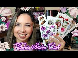 Violette Sticker Club