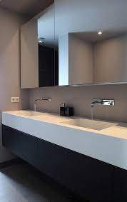 badkamer mooie wastafel met onderkast en ondiepe spiegelkast door elliswou badezimmer innenausstattung badezimmer badezimmerideen