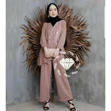 Gamis pesta satin brokat salwa. Harga Baju Kondangan Terbaik Juni 2021 Shopee Indonesia