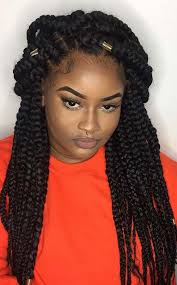 Getting box braids professionally done at a salon can be expensive, but. 43 Big Box Braids Hairstyles For Black Hair Stayglam