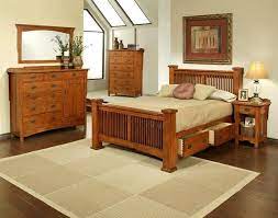 Heartland Manor American Red Oak Bed W Drawers Oak Bedroom Furniture Oak Bedroom Bedroom Furniture Sets