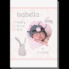 Photo Canvas Baby Birth Colorland Us