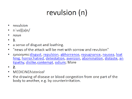 Revulsion Meaning Vocabulary Cards Vocabulary Flash Cards Vocabulary