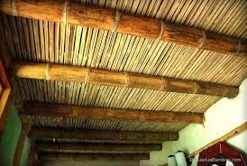House San Jeronimo Bamboo Ceiling Bamboo Ceiling Bamboo House Kitchen Ceiling Lights