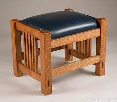 Item added to your cart! 106 Mission Style Ottoman Plan David J Marks