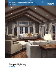 Allslope Led Recessed Lighting Hl6 Series