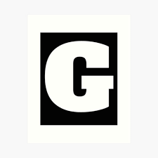 G low poly hand drawn wrapping surface alphabet letter isolated on black background. Alphabet G Lowercase Letter G Letter G Art Print By Marosharaf Redbubble