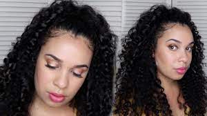 This half up half down style is no exception. Half Up Half Down Hairstyle For Natural Curly Hair Youtube