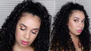 This half up half down style is no exception. Half Up Half Down Hairstyle For Natural Curly Hair Youtube