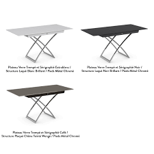 Le relevage permet à votre table basse de se relever et donc de se rapprocher de vous, ce qui est. Table Basse Relevable Magic J Glass Meubles Et Atmosphere