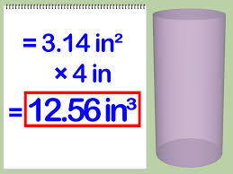 How To Calculate The Volume Of A Cylinder Volume Of A Cylinder Volume Cylinder