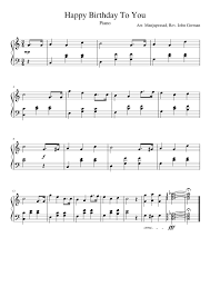Happy Birthday Piano Music Audio Free Download Kvthome Com