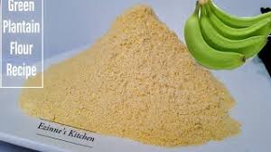 Set the dehydrator or oven to 140 f/ 60 c and dry out the plantain pieces for about 6 hours. How To Make Plantain Flour At Home Youtube