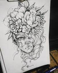 Maybe you would like to learn more about one of these? Learn To Draw Faces Omg This Is Insane The Absolute Best Drawing Ever Drawingfaces Drawingideas If Mother Nature Tattoos Nature Tattoos Girl Face Drawing