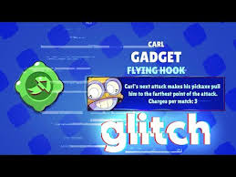 Carl es un personaje de brawl stars que fue lanzado en marzo del 2019, es el cuarto brawler de la por último tenemos al gadget de carl, llamado eyector de calor. Carl New Gadget Flying Hook Glitch Brawl Stars Youtube